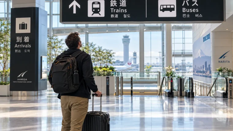 Two Tokyo Airports, Two Very Different Rides