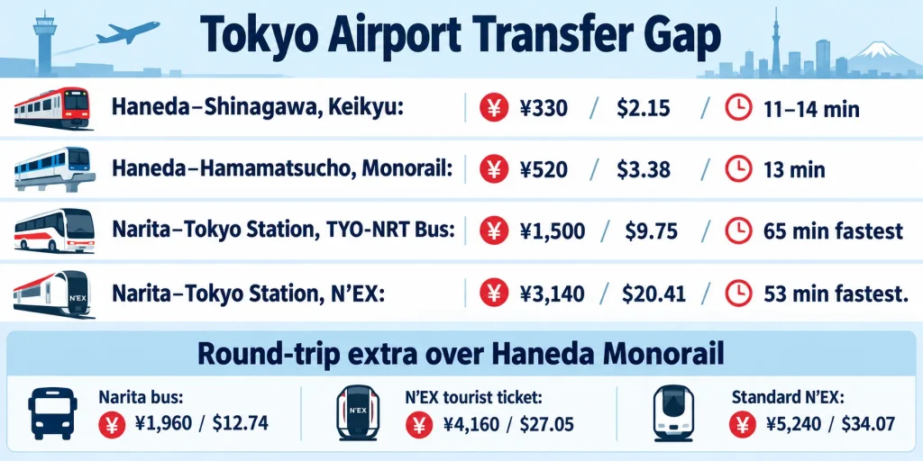 TOKYO AIRPORT TRANSFER GAP