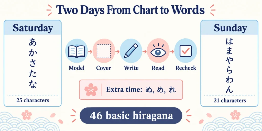 Two Days From Chart to Words