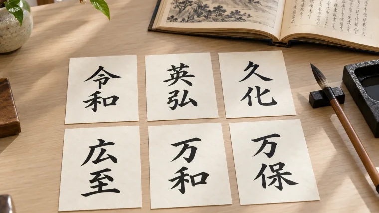 Six Tests Before Two Kanji Are Approved: Japanese Era Name Rules