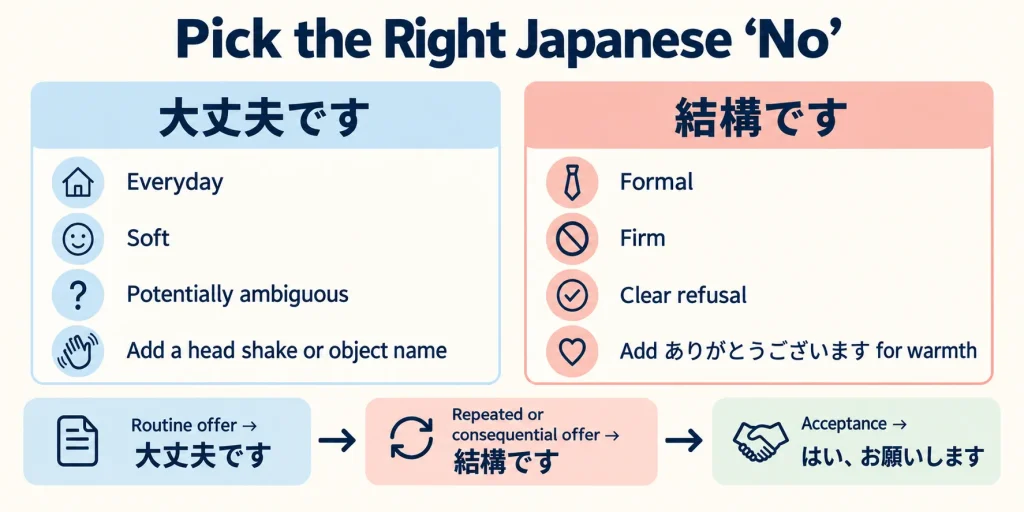  Pick the Right Japanese “No”