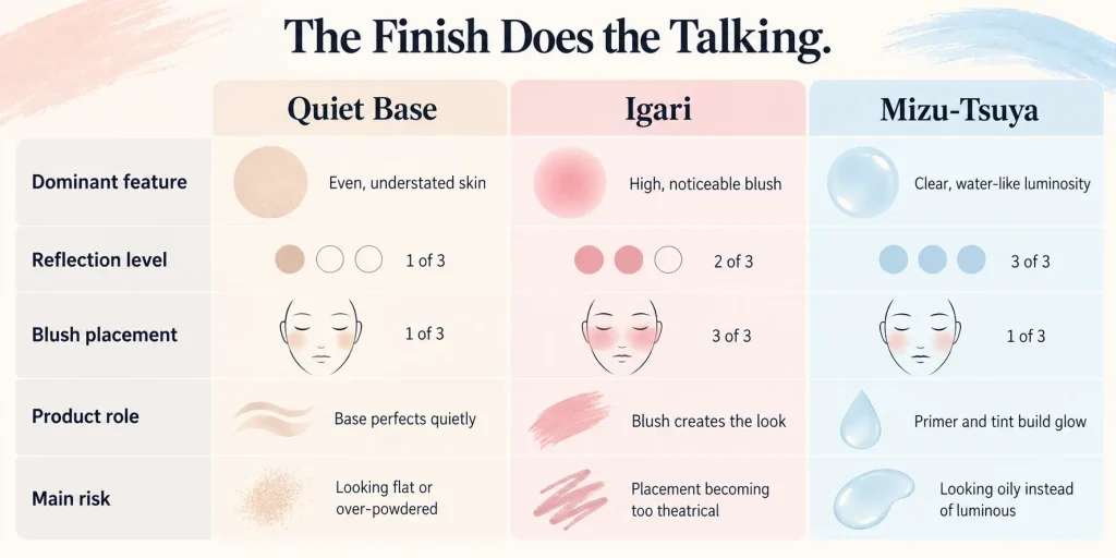 THE FINISH DOES THE TALKING