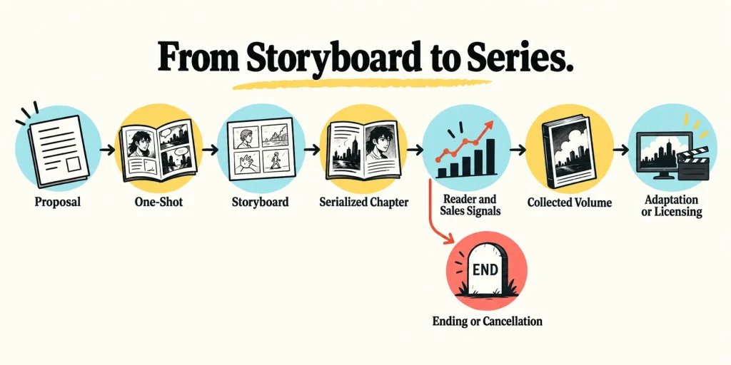 FROM STORYBOARD TO SERIES 