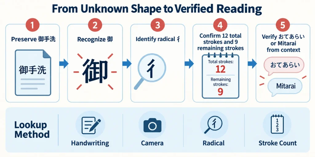 From Unknown Shape to Verified Reading