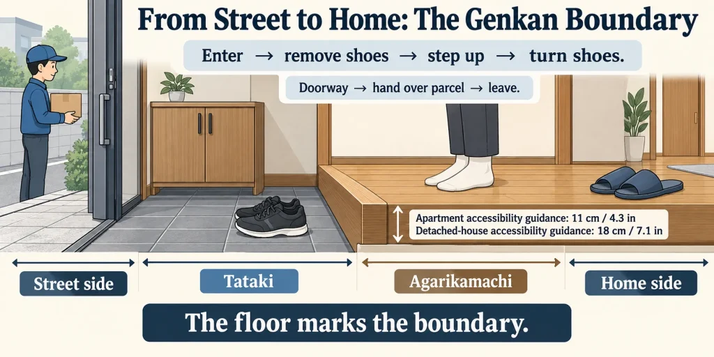 From Street to Home: The Genkan Boundary